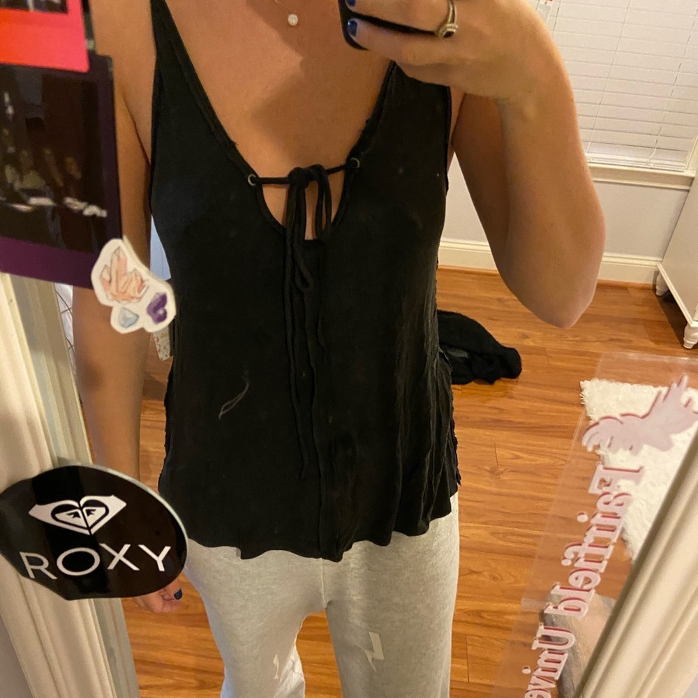 NWT Grey Free People tank top size xs